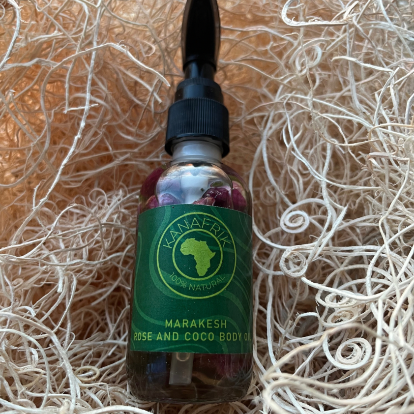 KANAFRIK MARAKESH ROSE AND COCO BODY OIL