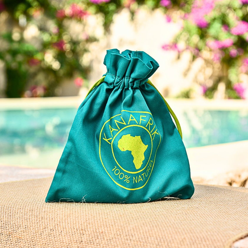 KANAFRIK GREEN REUSABLE POUCH