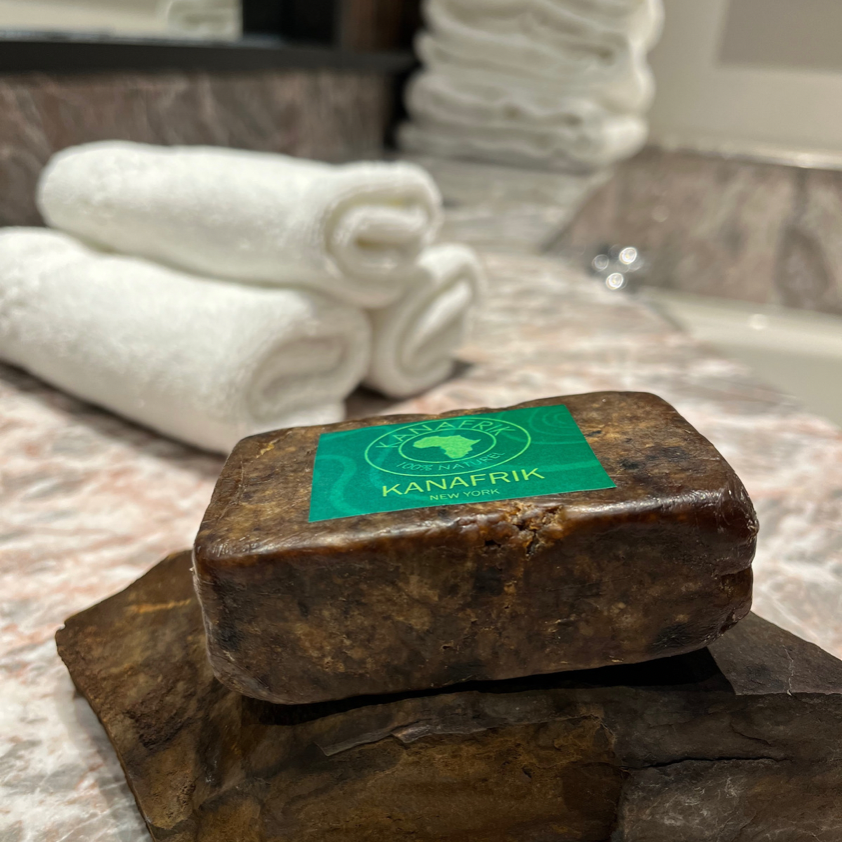 AFRICAN BLACK SOAP WITH HONEY